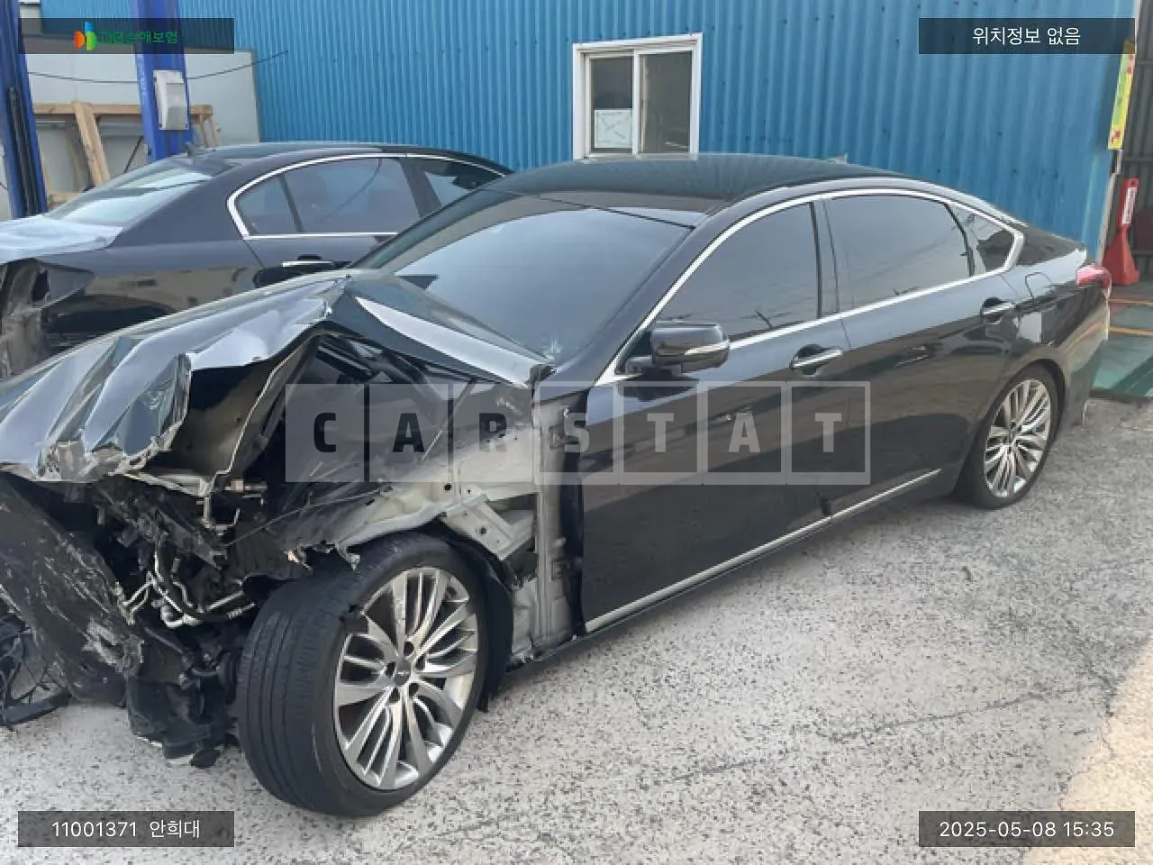 Photo 2 of 12: 2018 Hyundai Genesis G80, VIN KMHGM41DDKU303613 — Korean insurance auction