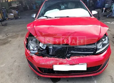 Photo 1 of 19: 2015 Volkswagen Golf GTD, VIN WVWZZZAUZFW047190 — Korean insurance auction
