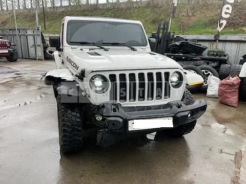 Photo 2 of 9: 2020 Jeep Wrangler Rubicon, VIN 1C4HJXFN1LW328301 — Korean insurance auction