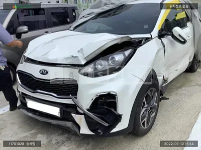 Photo 1 of 11: 2018 Kia Sportage, VIN KNAPN813BKK589146 — Korean insurance auction