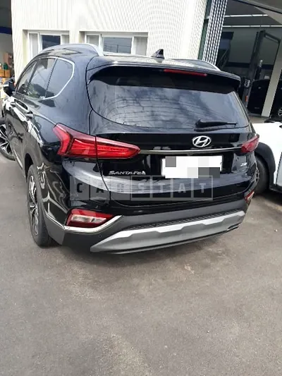 Photo 1 of 29: 2019 Hyundai Santa Fe, VIN KMHS381ABKU166705 — Korean insurance auction
