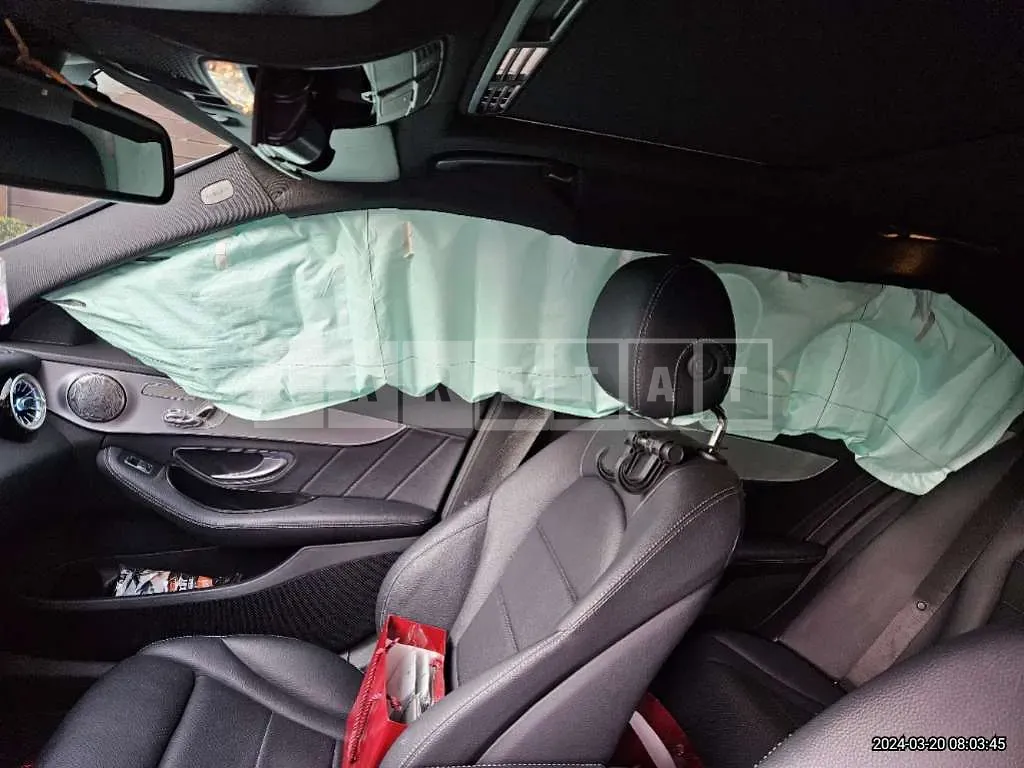 Photo 2 of 26: 2018 Mercedes-Benz C350e, VIN WDDWF4HB8JR406682 — Korean insurance auction