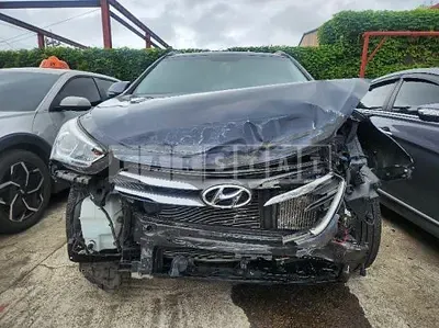 Photo 1 of 29: 2017 Hyundai Santa Fe, VIN KMHSW81UDHU714339 — Korean insurance auction