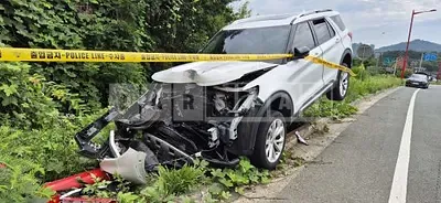 Photo 1 of 7: 2021 Ford Explorer 3.0 — Korean insurance auction