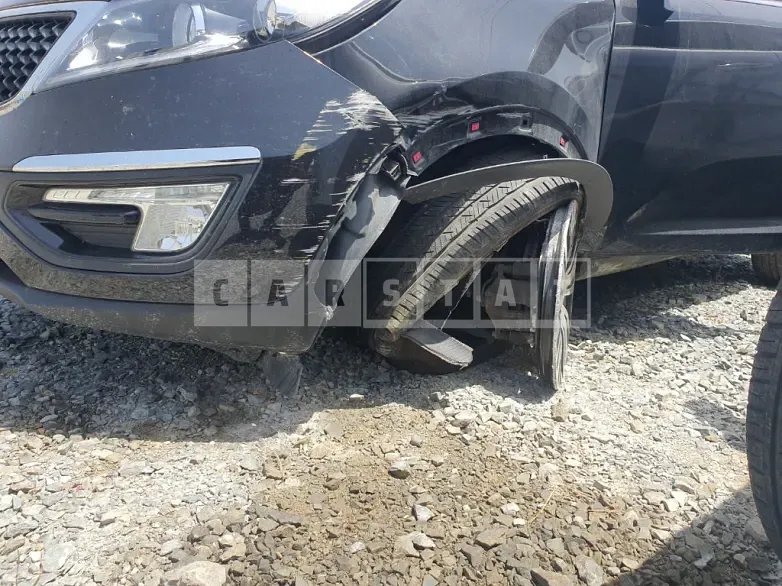 Photo 2 of 13: 2015 Kia Sportage, VIN KNAPC813BFK764831 — Korean insurance auction
