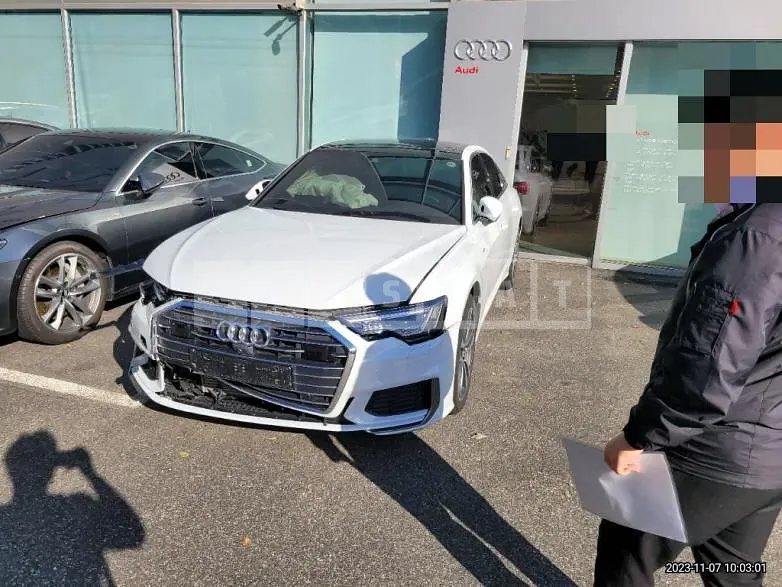 Photo 2 of 32: 2021 Audi A6 45 TFSI quattro, VIN WAUZZZF23MN085285 — Korean insurance auction