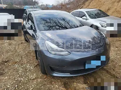 Photo 1 of 12: 2021 Tesla Model 3 Long Range — Korean insurance auction
