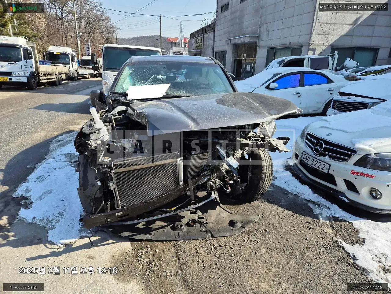 Photo 2 of 11: 2020 Hyundai Santa Fe, VIN KMHS281ABLU297719 — Korean insurance auction