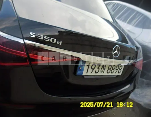 Photo 2 of 50: 2022 Mercedes-Benz S350d, VIN W1K6F3AB9NA107582 — Korean insurance auction