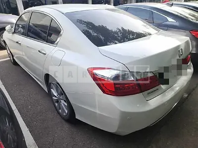 Photo 1 of 9: 2014 Honda Accord 2.4, VIN 1HGCR2680FA510510 — Korean insurance auction