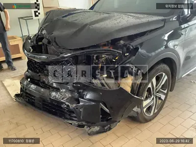 Photo 1 of 12: 2020 Kia Sorento Hybrid, VIN KNARH81GBMA021525 — Korean insurance auction