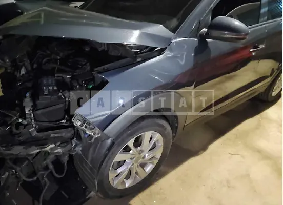 Photo 2 of 27: 2019 Hyundai Tucson, VIN KMHJ3817GKU064222 — Korean insurance auction