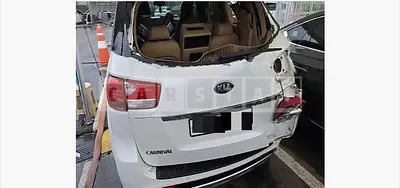 Photo 1 of 15: 2017 Kia Carnivals, VIN KNAMC81ABJS407906 — Korean insurance auction