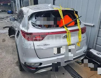 Photo 1 of 36: 2021 Kia Sportage 2.0, VIN KNAPM813DMK923455 — Korean insurance auction