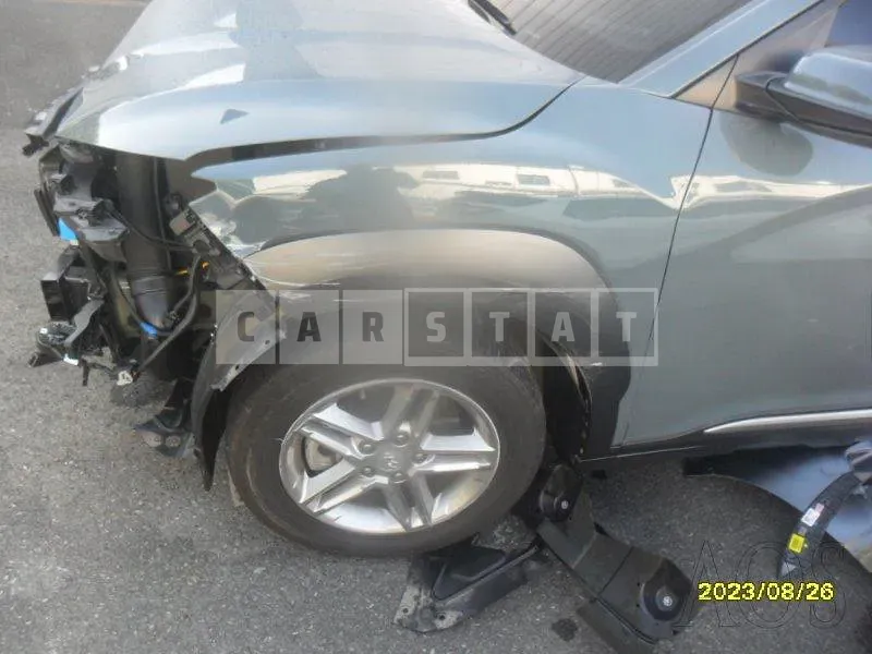 Photo 2 of 34: 2021 Hyundai Kona 1.6, VIN KMHK3813GNU866117 — Korean insurance auction
