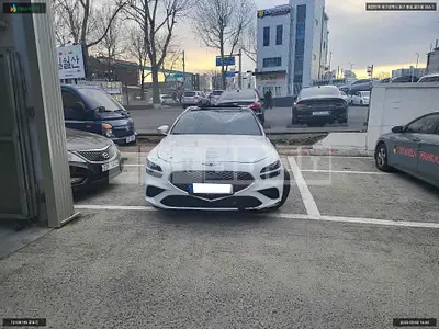 Photo 1 of 11: 2021 Genesis G70, VIN KMTG341ABMU079064 — Korean insurance auction