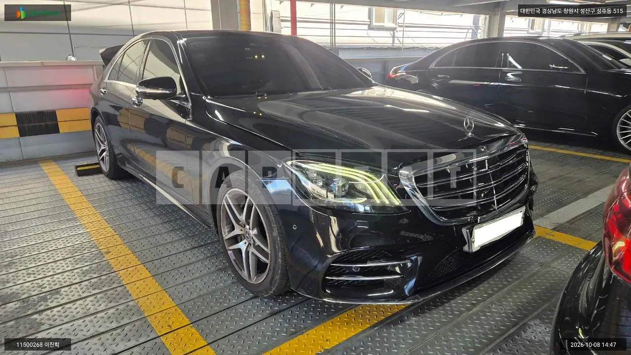 Photo 2 of 15: 2019 Mercedes-Benz S350d 4Matic, VIN WDDUF2BB6KA487363 — Korean insurance auction