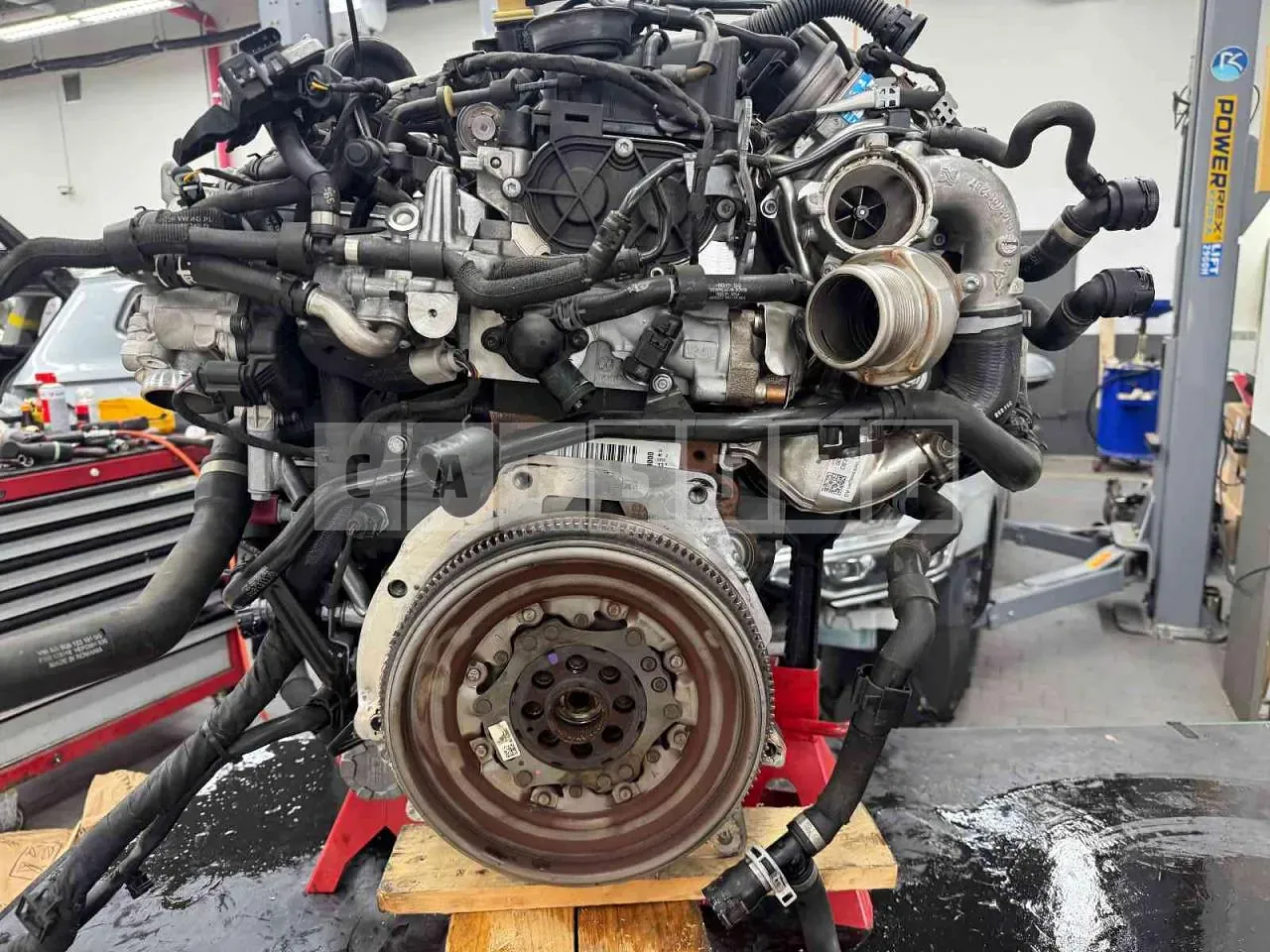 Photo 2 of 6: 2021 Volkswagen Engine Passat GT 2.0 TDI 4MOTION Engine, VIN WVWZZZ3CZME030835 — Korean insurance auction