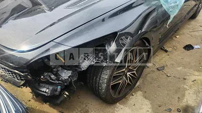Photo 1 of 9: 2021 Kia Stinger, VIN KNAE551CDMS110508 — Korean insurance auction