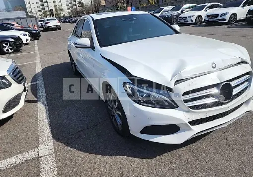 Photo 2 of 15: 2016 Mercedes-Benz C 220d, VIN WDDWF0EB6GR172130 — Korean insurance auction