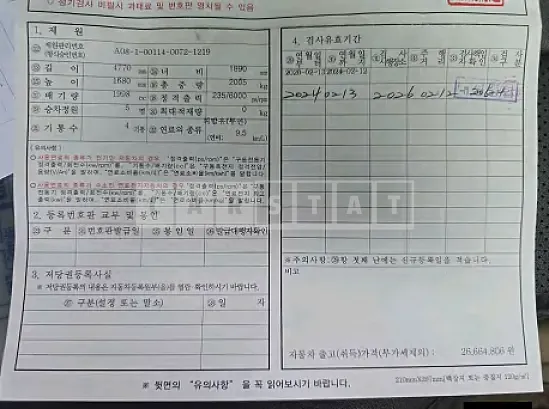 Photo 2 of 21: 2020 Hyundai Santa Fe, VIN KMHS281ABLU256908 — Korean insurance auction