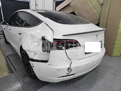 Photo 1 of 15: 2021 Tesla Model 3 LongRange — Korean insurance auction