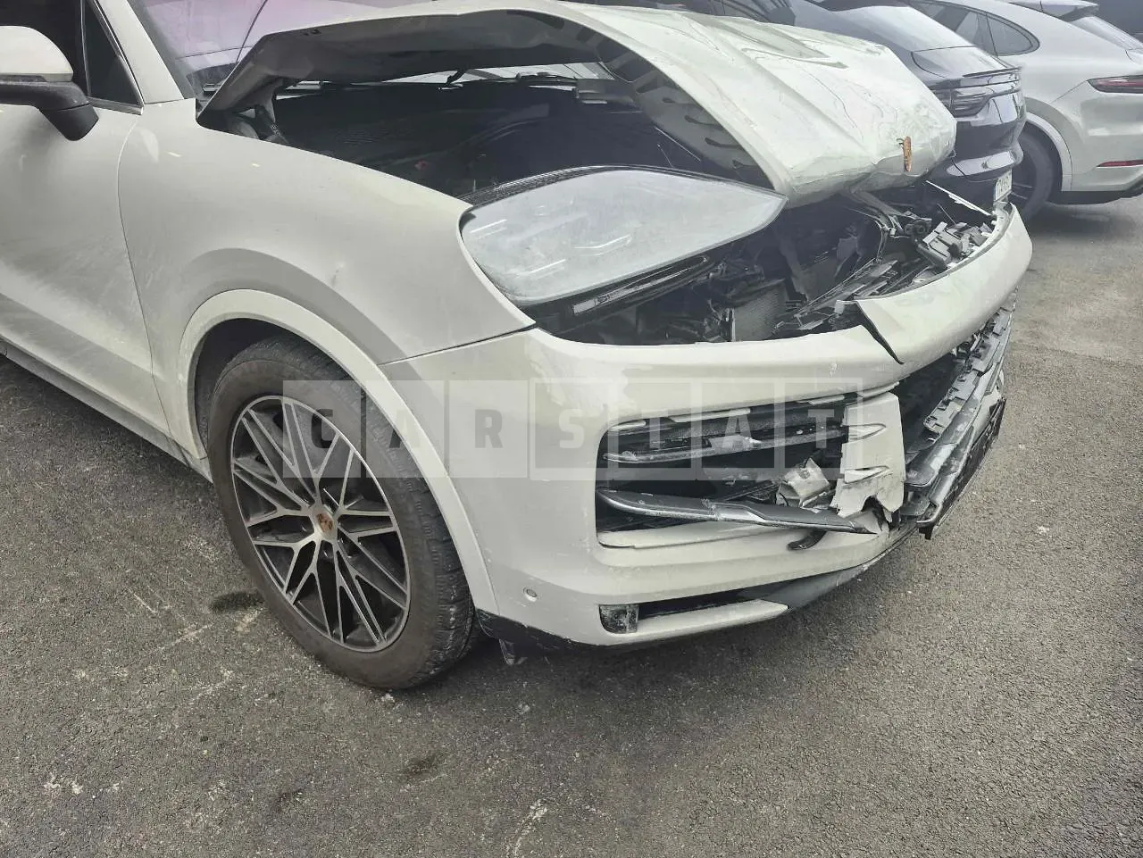 Photo 2 of 15: 2025 Porsche Cayenne, VIN WP1AA29Y1SDA04106 — Korean insurance auction