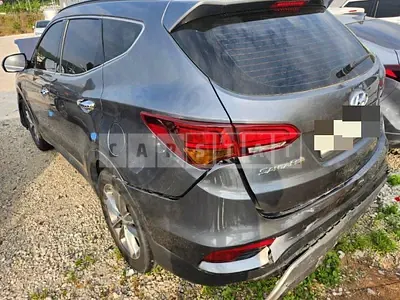 Photo 1 of 11: 2015 Hyundai Santa Fe 2.0, VIN KMHSW81UBGU596550 — Korean insurance auction