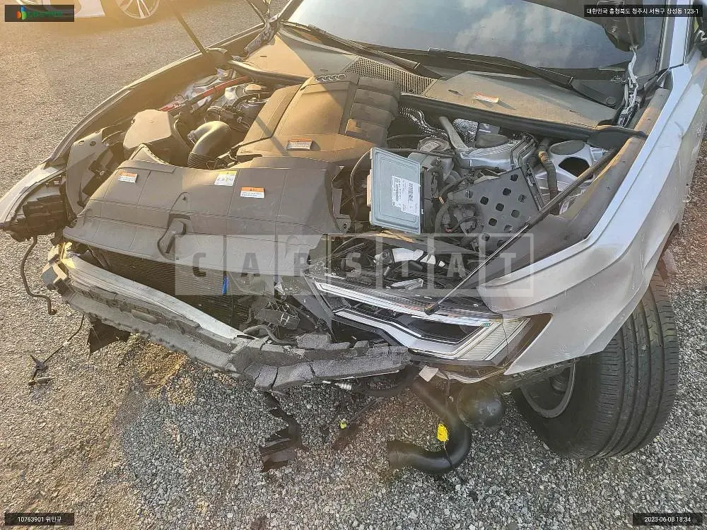 Photo 2 of 31: 2021 Audi A6 45 TFSI, VIN WAUZZZF26MN045217 — Korean insurance auction