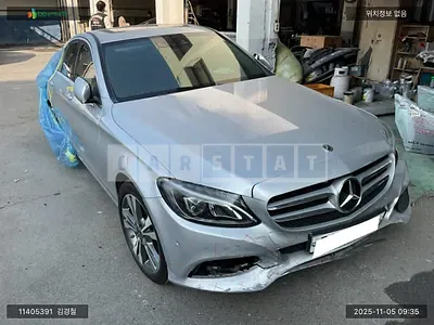 Photo 1 of 21: 2018 Mercedes-Benz C220 d Av, VIN WDDWF0EB1JR370430 — Korean insurance auction