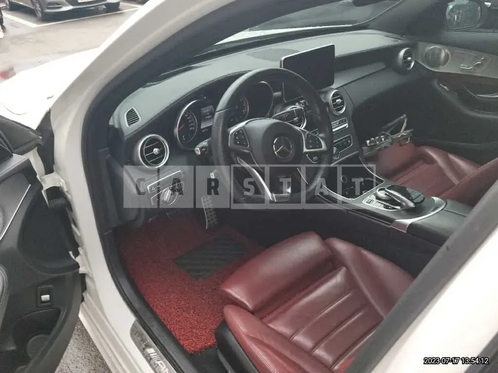 Photo 2 of 9: 2017 Mercedes-Benz AMG C43 4Matic, VIN WDDWF6EB5HF472246 — Korean insurance auction
