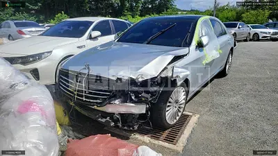 Photo 1 of 7: 2017 Mercedes-Benz S350d 4Matic L, VIN WDDUG3DB8HA306465 — Korean insurance auction