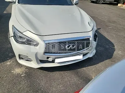 Photo 1 of 14: 2015 Infiniti Q50 2.2d, VIN JNKDV71E3FM530727 — Korean insurance auction