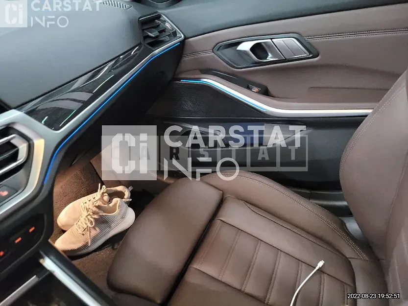 Photo 2 of 23: 2021 BMW 330e, VIN WBA5P7104MFL51308 — Korean insurance auction
