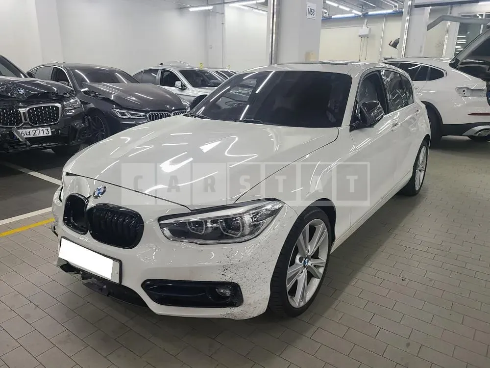 Photo 2 of 15: 2019 BMW 118d, VIN WBA1S5104K7E42395 — Korean insurance auction