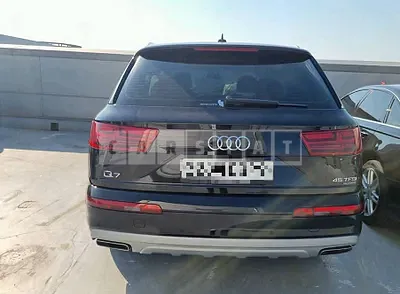 Photo 1 of 13: 2019 Audi Q7 45 TFSI quattro, VIN WAUZZZ4MXKD044837 — Korean insurance auction