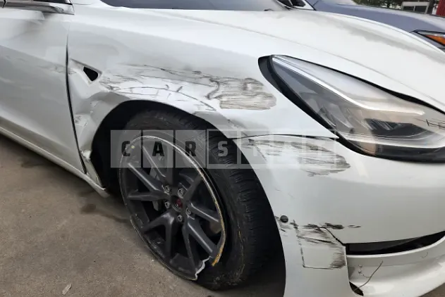 Photo 2 of 4: 2020 Tesla Model 3 Long Range, VIN 5YJ3E1EB9LF733538 — Korean insurance auction