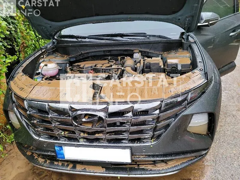 Photo 2 of 10: 2022 Hyundai Tucson, VIN KMHJE81BGNU135181 — Korean insurance auction