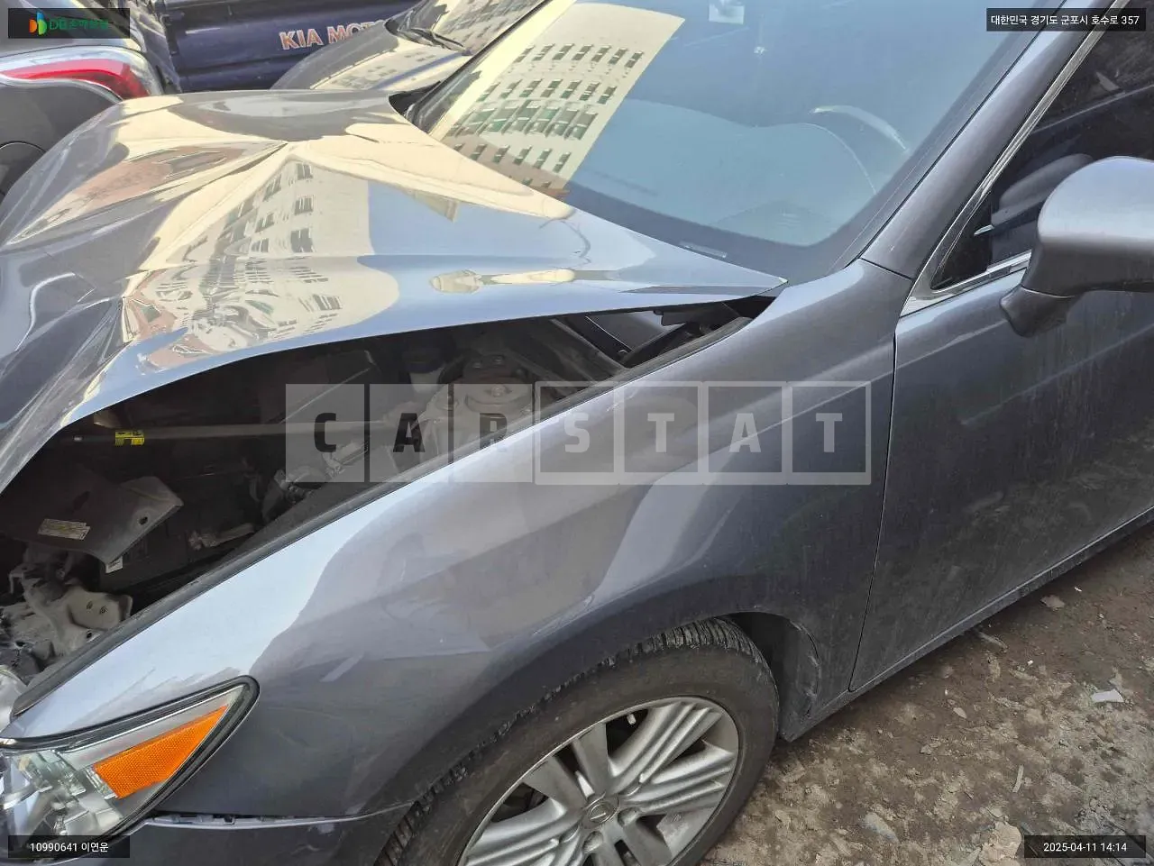 Photo 2 of 12: 2015 Lexus ES350, VIN JTHBK1GG6F2202977 — Korean insurance auction