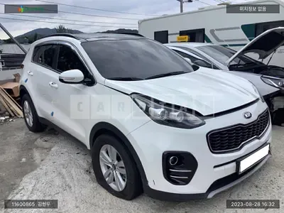 Photo 1 of 7: 2017 Kia Sportage, VIN KNAPM813BJK353624 — Korean insurance auction