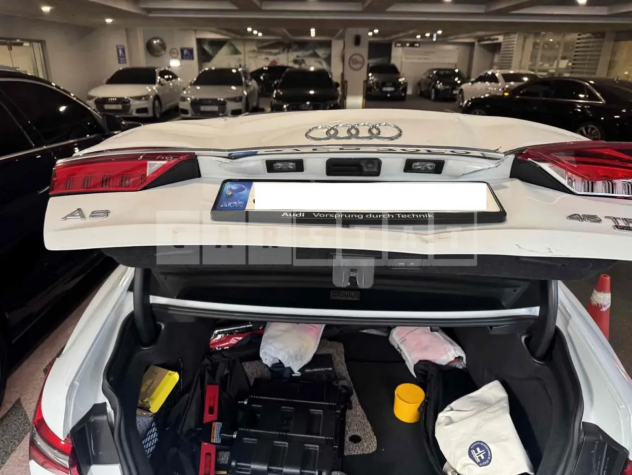 Photo 2 of 20: 2022 Audi A6 45 TFSI quattro, VIN WAUZZZF2XNN057355 — Korean insurance auction