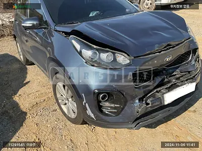 Photo 1 of 11: 2016 Kia Sportage, VIN KNAP6815GGK040704 — Korean insurance auction
