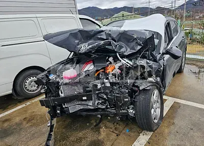 Photo 1 of 15: 2024 Hyundai Kona, VIN KMHHC811GRU040740 — Korean insurance auction