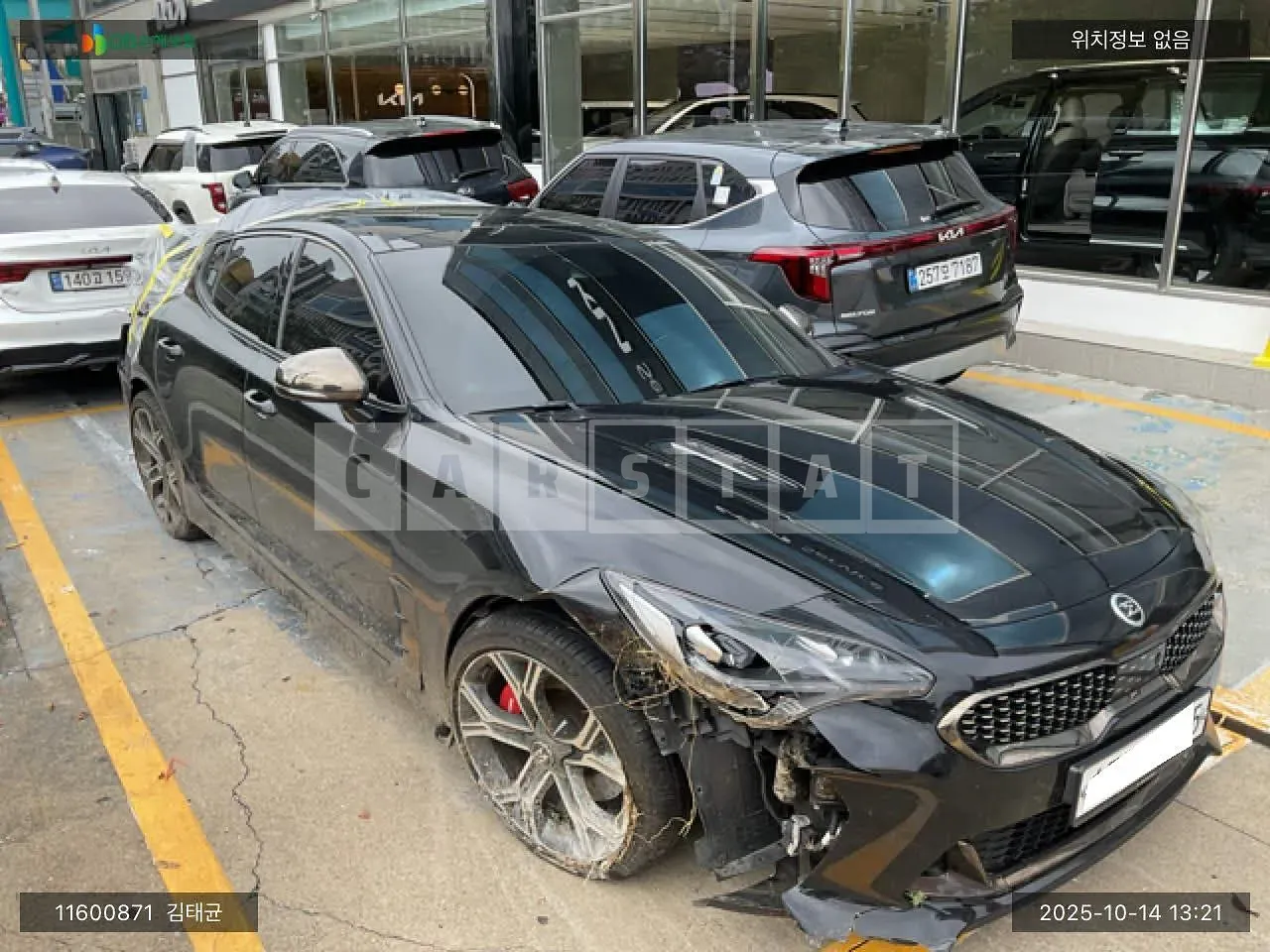 Photo 2 of 25: 2020 Kia Stinger, VIN KNAE751CDLS084699 — Korean insurance auction