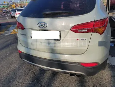 Photo 1 of 11: 2015 Hyundai Santa Fe, VIN KMHSU81UBFU346091 — Korean insurance auction
