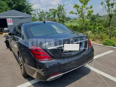 Photo 1 of 9: 2020 Mercedes-Benz S350d 4Matic, VIN W1KUF2BB3LA588605 — Korean insurance auction