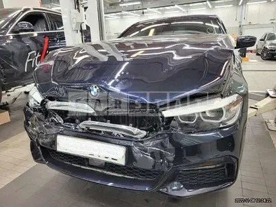 Photo 1 of 25: 2018 BMW 520d, VIN WBAJC3109JG994715 — Korean insurance auction