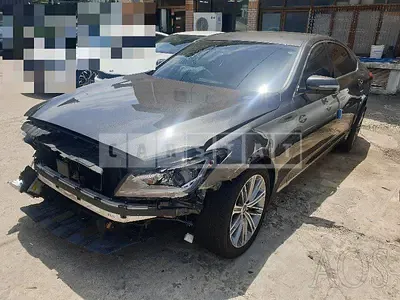 Photo 1 of 26: 2018 Genesis G80, VIN KMHGL41DDJU292659 — Korean insurance auction