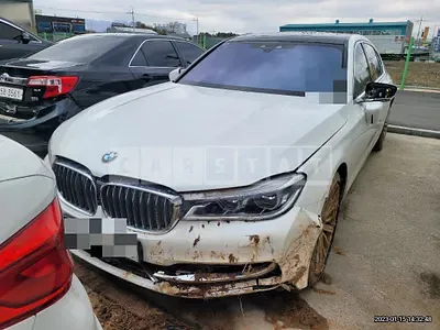 Photo 1 of 27: 2017 BMW 750Li xDrive, VIN WBA7F2100GG382262 — Korean insurance auction