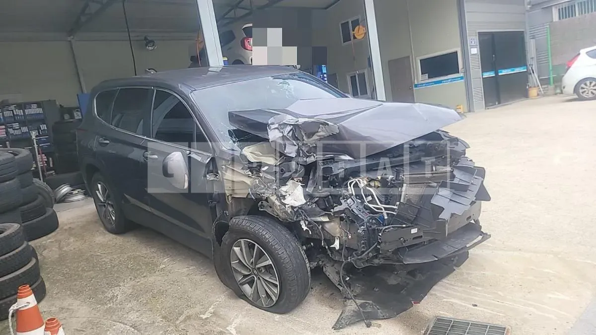 Photo 2 of 6: 2018 Hyundai Santa Fe TM — Korean insurance auction